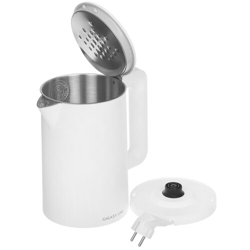 Купить Электрочайник Galaxy GL 0323 белый  8167769. Характеристики, отзывы и цены в Донецке