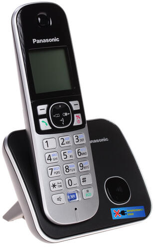 Купить Телефон беспроводной (DECT) Panasonic KX-TG6811RUB  0168966. Характеристики, отзывы и цены в Донецке