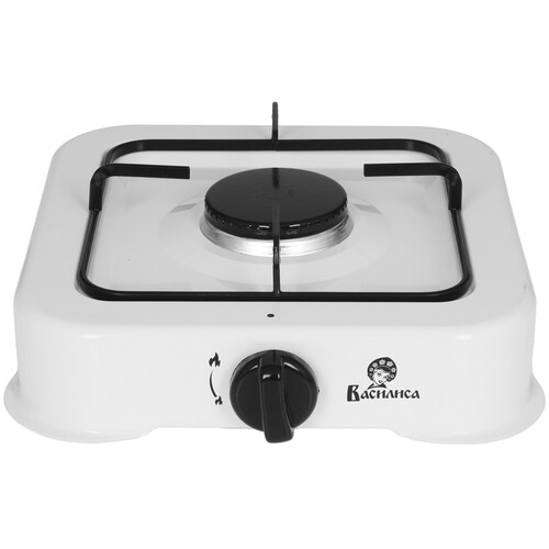 Купить Газовая плитка Василиса ВА-6501 белый  5300196. Характеристики, отзывы и цены в Донецке