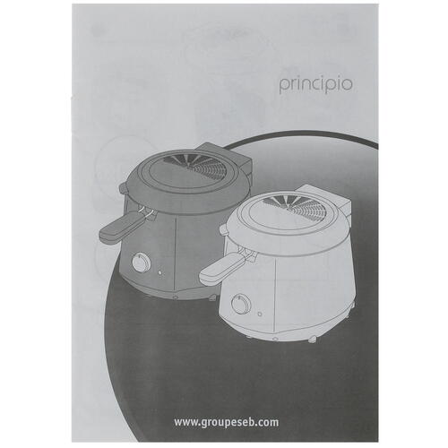 Купить Фритюрница Tefal Principio FF230831 черный  5011499. Характеристики, отзывы и цены в Донецке