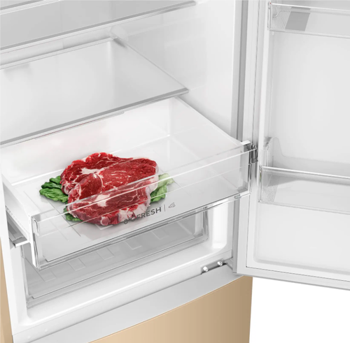Купить Холодильник с морозильником   Haier CEF536CGG золотистый  9291524. Характеристики, отзывы и цены в Донецке