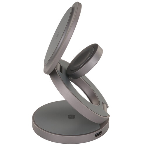 Купить Беспроводное зарядное устройство Magssory Disc Signature Edition for Apple серый  9228269. Характеристики, отзывы и цены в Донецке