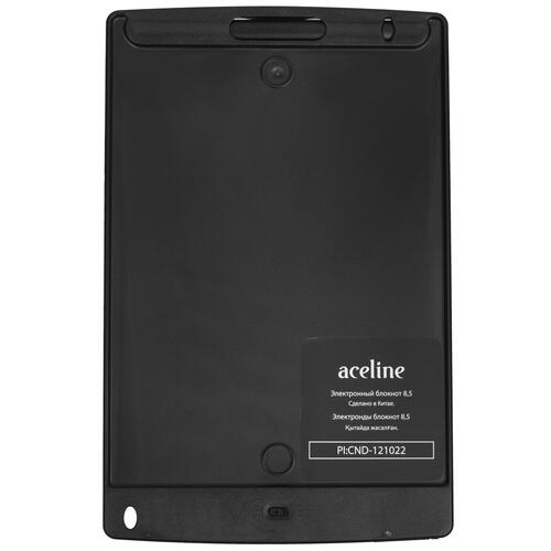 Купить 8.5" Электронный блокнот Aceline GN02 черный  5077492. Характеристики, отзывы и цены в Донецке