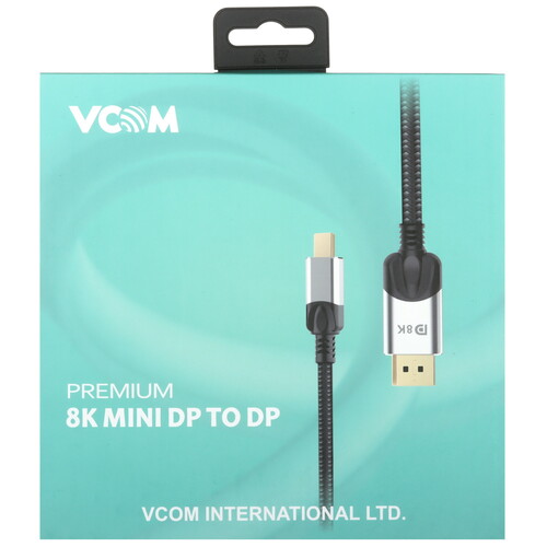 Купить Кабель однонаправленный VCOM mini DisplayPort - DisplayPort, 3 м  5471551. Характеристики, отзывы и цены в Донецке