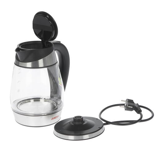 Купить Электрочайник Aresa AR-3441 серебристый  8107489. Характеристики, отзывы и цены в Донецке