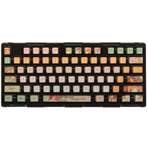 Купить Кейкапы для клавиатуры Varmilo Mucha [129K-110En-R-V]  5621046. Характеристики, отзывы и цены в Донецке