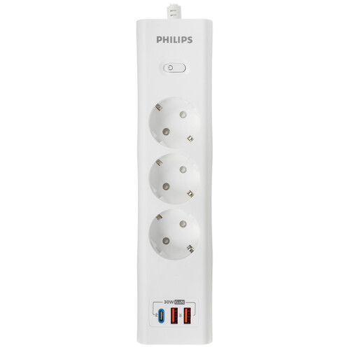 Купить Сетевой фильтр Philips CHP8236 белый  9158504. Характеристики, отзывы и цены в Донецке