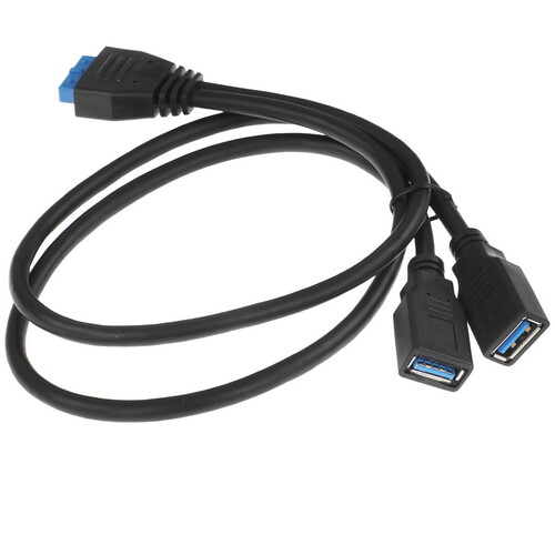Купить Переходник для материнской платы ESPADA EIDC20PF-USB3*2  9229272. Характеристики, отзывы и цены в Донецке