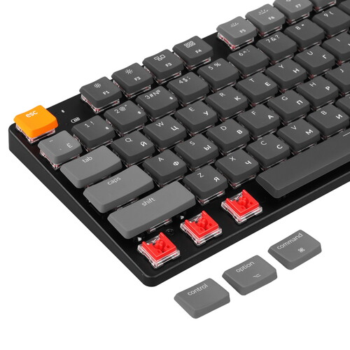 Купить Клавиатура  проводная + беспроводная Keychron K5SE  9192119. Характеристики, отзывы и цены в Донецке