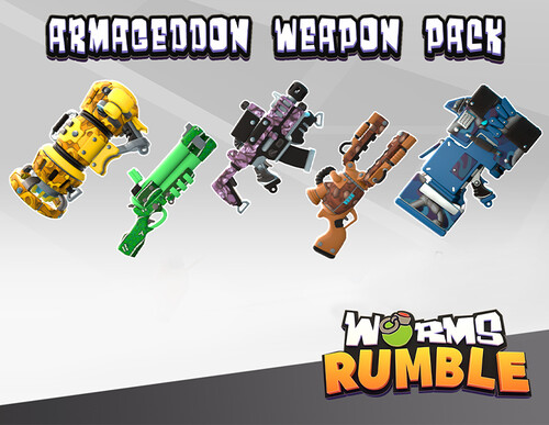 Купить Дополнение для игры Worms Rumble - Armageddon Weapon Skin Pack (Steam)  5618216. Характеристики, отзывы и цены в Донецке