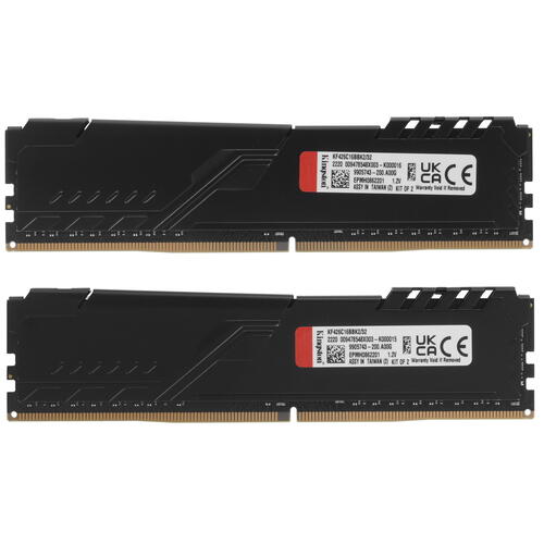 Купить Оперативная память Kingston FURY Beast Black [KF426C16BBK2/32] 32 ГБ  5053548. Характеристики, отзывы и цены в Донецке