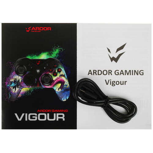 Купить Геймпад беспроводной/проводной ARDOR GAMING Vigour разноцветный  5086866. Характеристики, отзывы и цены в Донецке