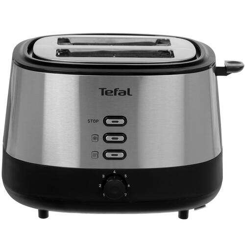 Купить Тостер Tefal TT520D10 Grille Pain серебристый  5323281. Характеристики, отзывы и цены в Донецке