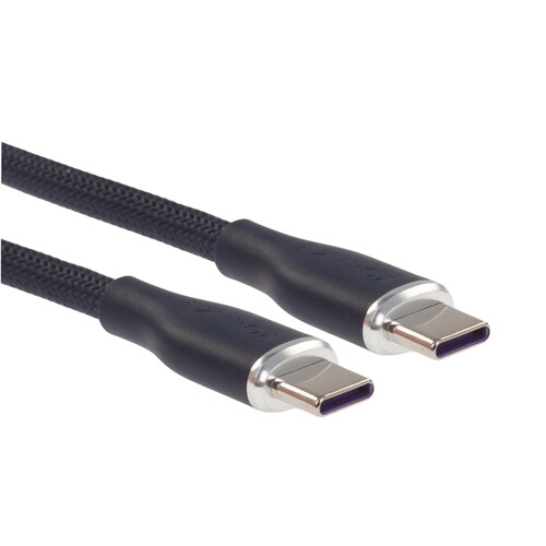 Купить Кабель круглый VOLTME USB Type-C - USB Type-C синий 1 м  9210901. Характеристики, отзывы и цены в Донецке