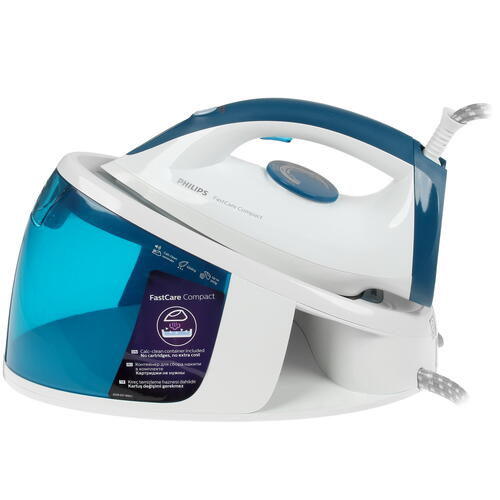 Купить Парогенератор Philips FastCare Compact GC6722/20 белый  1651898. Характеристики, отзывы и цены в Донецке