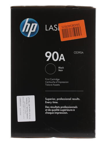 Купить Картридж лазерный HP 90A (CE390A) черный, с чипом  0158338. Характеристики, отзывы и цены в Донецке