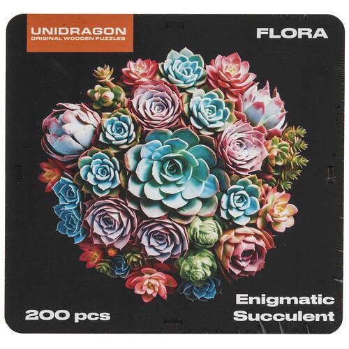 Купить Пазл Unidragon Flora Загадочный суккулент  9124153. Характеристики, отзывы и цены в Донецке