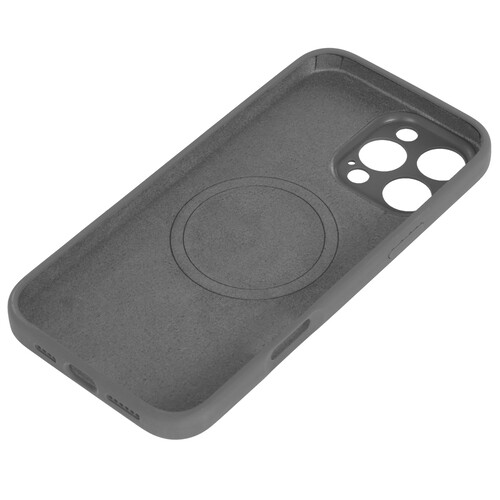 Купить Накладка  Zibelino Soft Case для Apple iPhone 16 Pro Max серый  9273901. Характеристики, отзывы и цены в Донецке