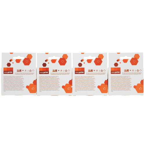 Купить Набор картриджей EasyPrint IE-T1285_SET голубой, желтый, пурпурный, черный  9115286. Характеристики, отзывы и цены в Донецке