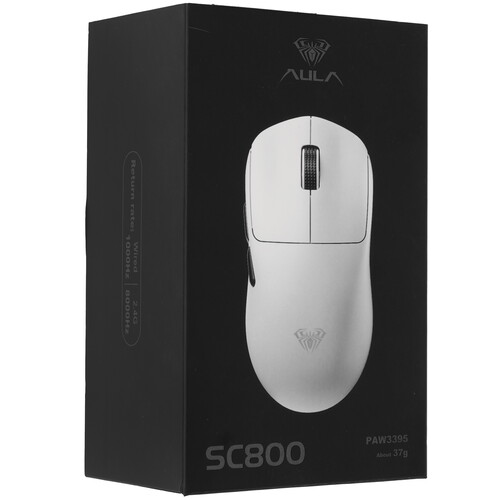 Купить Мышь беспроводная/проводная AULA SC800  черный  5626851. Характеристики, отзывы и цены в Донецке