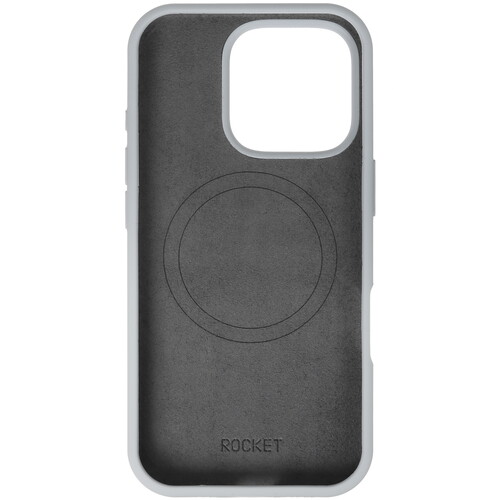 Купить Накладка  Rocket Silk для Apple iPhone 16 Pro серый  5474313. Характеристики, отзывы и цены в Донецке