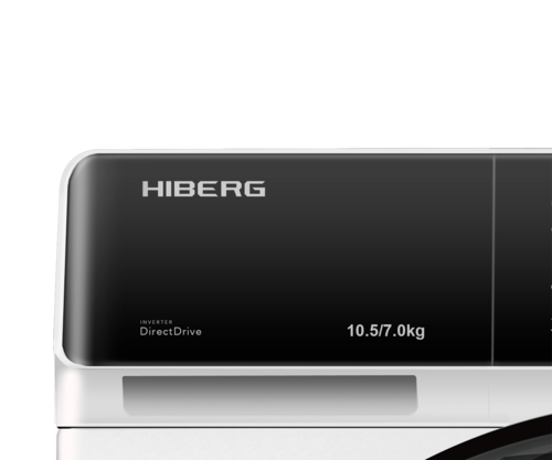 Купить Стирально-сушильная машина HIBERG i-DDQ9 - 10714 W белый  9079279. Характеристики, отзывы и цены в Донецке