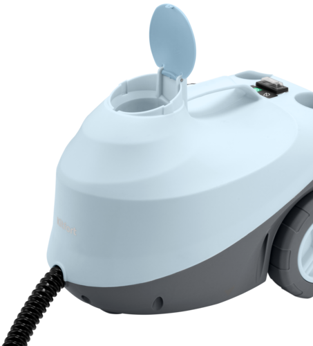 Купить Пароочиститель Kitfort KT-9285 голубой  9242919. Характеристики, отзывы и цены в Донецке