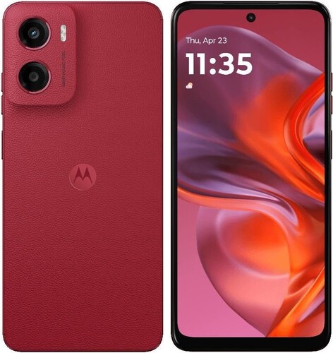 Купить 6.67" Смартфон Motorola Moto G05 128 ГБ красный  5621049. Характеристики, отзывы и цены в Донецке