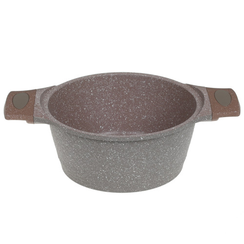 Купить Кастрюля OneTwo Jasper O3SC019 2.4 л 20 см коричневый  1368589. Характеристики, отзывы и цены в Донецке