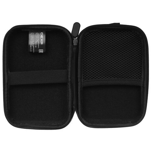 Купить Чехол для внешнего HDD DEXP PHM-25-BK черный  5411375. Характеристики, отзывы и цены в Донецке