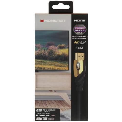 Купить Кабель  Monster HDMI - HDMI, 3 м  5497358. Характеристики, отзывы и цены в Донецке