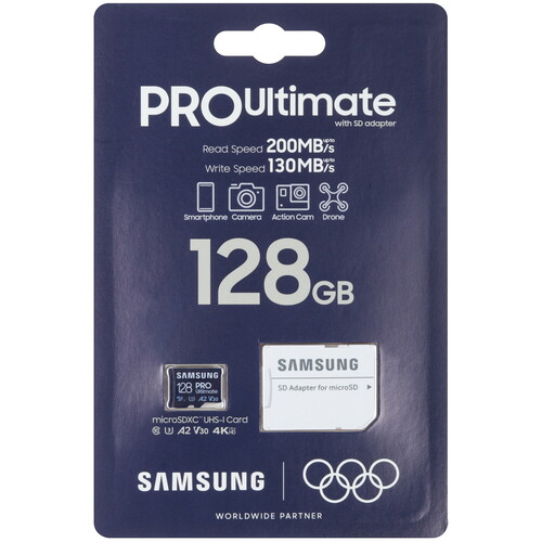 Купить Карта памяти Samsung PRO Utimate microSDXC 128 ГБ  5456335. Характеристики, отзывы и цены в Донецке