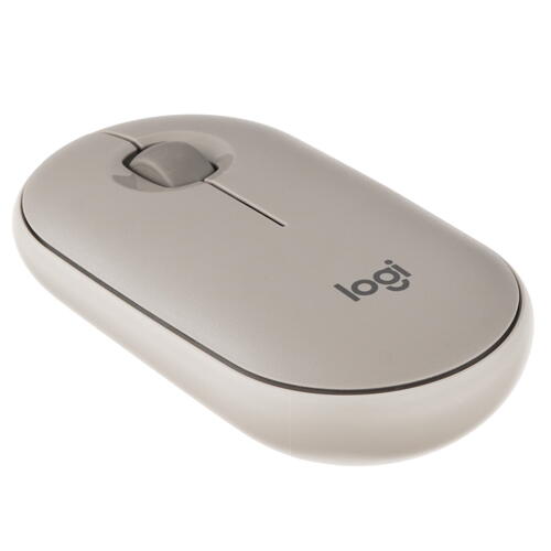 Купить Мышь беспроводная Logitech Pebble M350 [910-006653] серый  5404229. Характеристики, отзывы и цены в Донецке