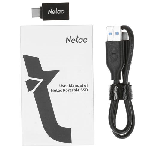 Купить 2000 ГБ Внешний SSD Netac Z7S [NT01Z7S-002T-32BK]  9905796. Характеристики, отзывы и цены в Донецке