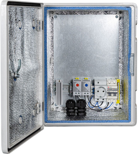 Купить Шкаф коммутационный Mastermann Пластик-2УТП+  9271845. Характеристики, отзывы и цены в Донецке