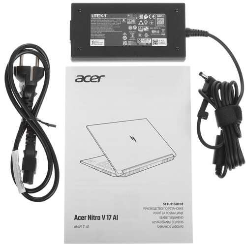 Купить 17.3" Ноутбук Acer Nitro V 17 AI ANV17-41-R6CD черный  5634290. Характеристики, отзывы и цены в Донецке