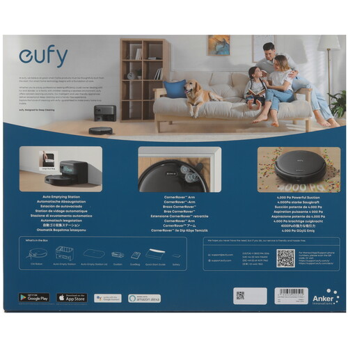 Купить Робот-пылесос Eufy C10 черный  5636989. Характеристики, отзывы и цены в Донецке