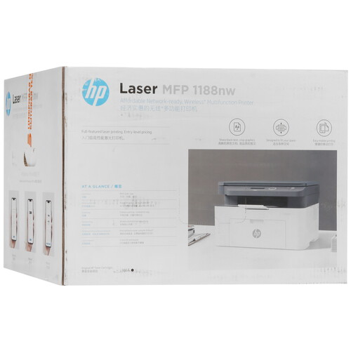 Купить МФУ лазерное HP Laser MFP 1188nw  5469463. Характеристики, отзывы и цены в Донецке