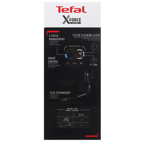 Купить Пылесос  вертикальный  Tefal TY99A8WO  черный  5608290. Характеристики, отзывы и цены в Донецке