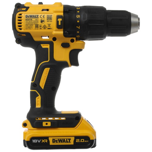 Купить Дрель-шуруповерт DeWalt DCD778D2T-QW XR FLEXVOLТ 18/54V  5437877. Характеристики, отзывы и цены в Донецке