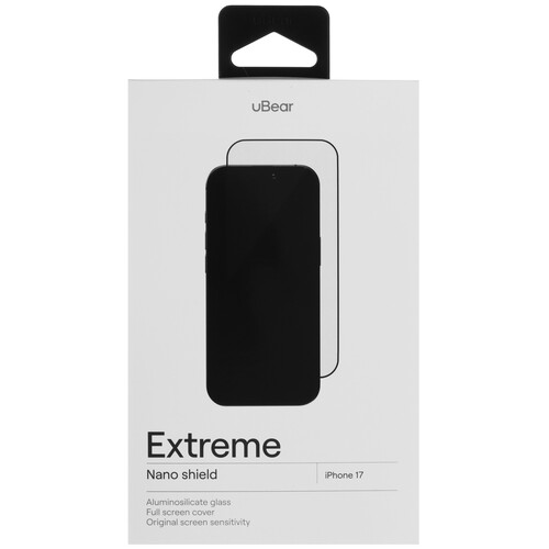 Купить Защитное стекло uBear для экрана Apple iPhone 17  5639976. Характеристики, отзывы и цены в Донецке