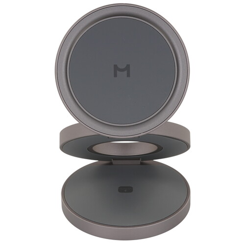 Купить Беспроводное зарядное устройство Magssory Disc Signature Edition for Apple серый  9228269. Характеристики, отзывы и цены в Донецке
