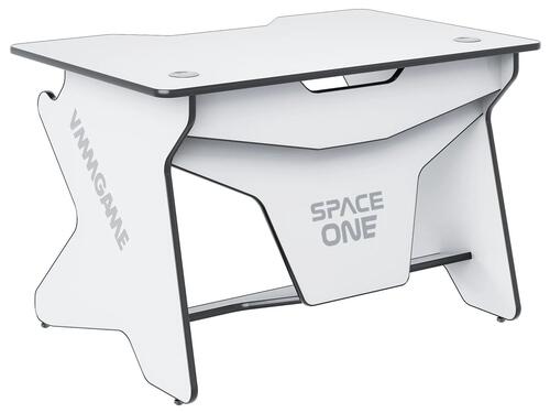 Купить Стол компьютерный VMMGAME SPACEONE LIGHT белый/черный  9103568. Характеристики, отзывы и цены в Донецке
