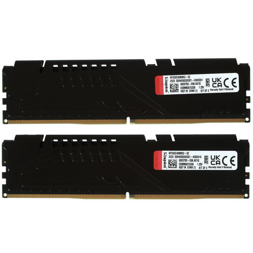 Купить Оперативная память Kingston FURY Beast Black [KF552C40BBK2-32] 32 ГБ  5053561. Характеристики, отзывы и цены в Донецке