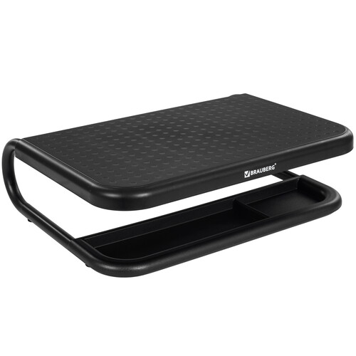Купить Подставка для ноутбука/монитора BRAUBERG 513790 черный  9163416. Характеристики, отзывы и цены в Донецке
