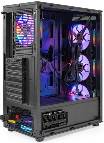 Купить Корпус ExeGate i3 BASE-EVO800 [EX296079RUS] черный  9101583. Характеристики, отзывы и цены в Донецке