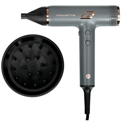 Купить Фен Rowenta HY8120 серый/бронзовый  5454845. Характеристики, отзывы и цены в Донецке