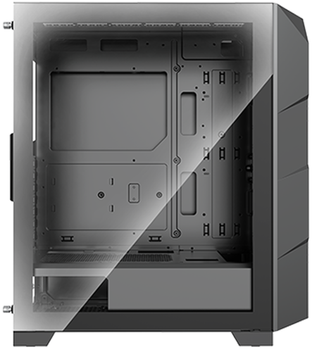 Купить Корпус Xilence XILENT BREEZE II [XG181] черный  5614765. Характеристики, отзывы и цены в Донецке