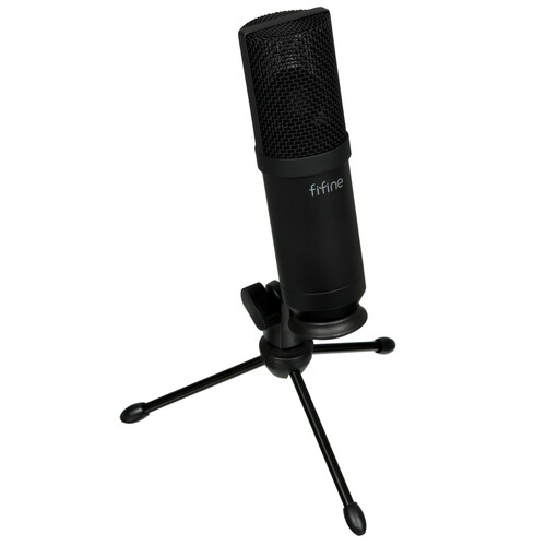 Купить Микрофонный комплект Fifine T732 черный  5365423. Характеристики, отзывы и цены в Донецке