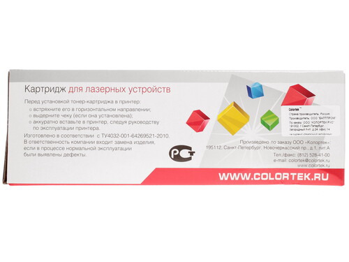 Купить Картридж лазерный Colortek MLT-D104S черный, с чипом  1076234. Характеристики, отзывы и цены в Донецке